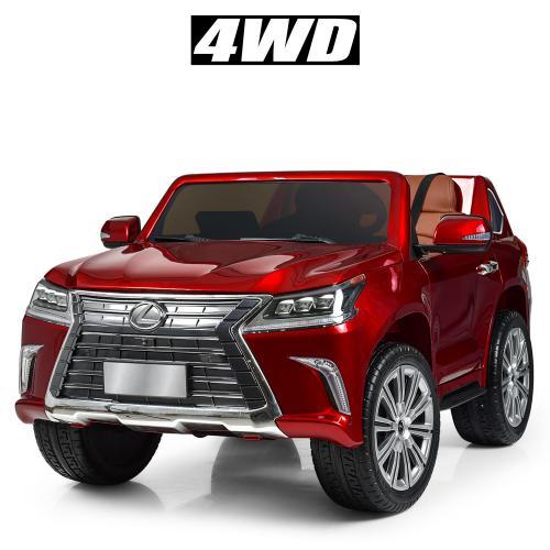 Дитячий електромобіль Bambi Lexus червоний M 3906EBLRS-3 з музикою
