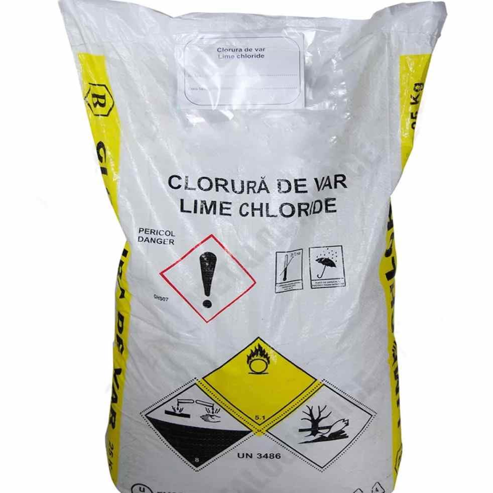 Хлорне вапно (хлорка) 1 ґатунок, 25 кг, фото 1