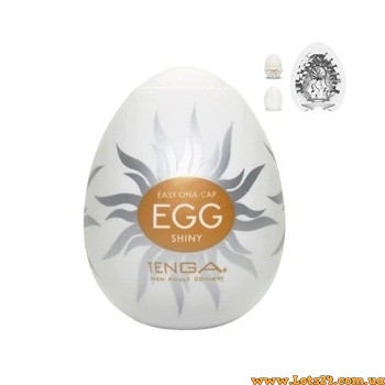 Мастурбатор чоловічий Tenga EGG Shiny чоловічий мастурбатор тенга силіконова вагіна тенга егг для чоловіків, фото 1