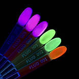 Гель-лак Флуоресцентний Kira Nails Fluo 01 (світиться), фото 4