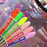 Гель-лак Флуоресцентний Kira Nails Fluo 01 (світиться), фото 5