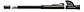 Олівець чорнографітний Graf von Faber-Castell Perfect Pencil Black Edition, чорний кедр, 118531, фото 3