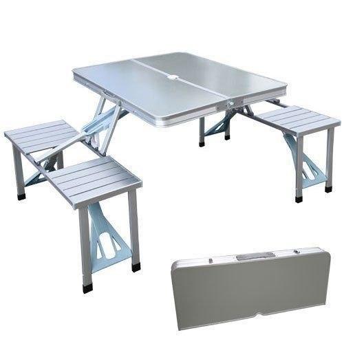 Стіл для пікніка розкладний Alumum Picnic Table