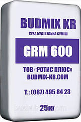 Безусадковий швидкотвердіючий однокомпонентний підливальний розчин на мінеральній основі BUDMIX KR GRM 600