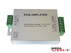 RGB підсилювач 12A 144W (пластик)
