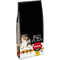 Purina Pro Plan Medium Adult Chicken 14 кг корм для взрослых собак средних пород