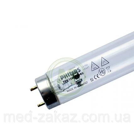 Лампа бактерицидна PHILIPS TUV 15W SLV/25 (безозонова)