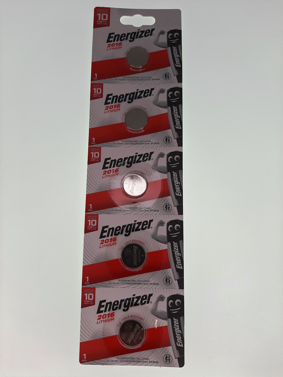 Батарейка Energizer CR2016 3.0V 70mAh для годинників та калькуляторів, літієва 1шт