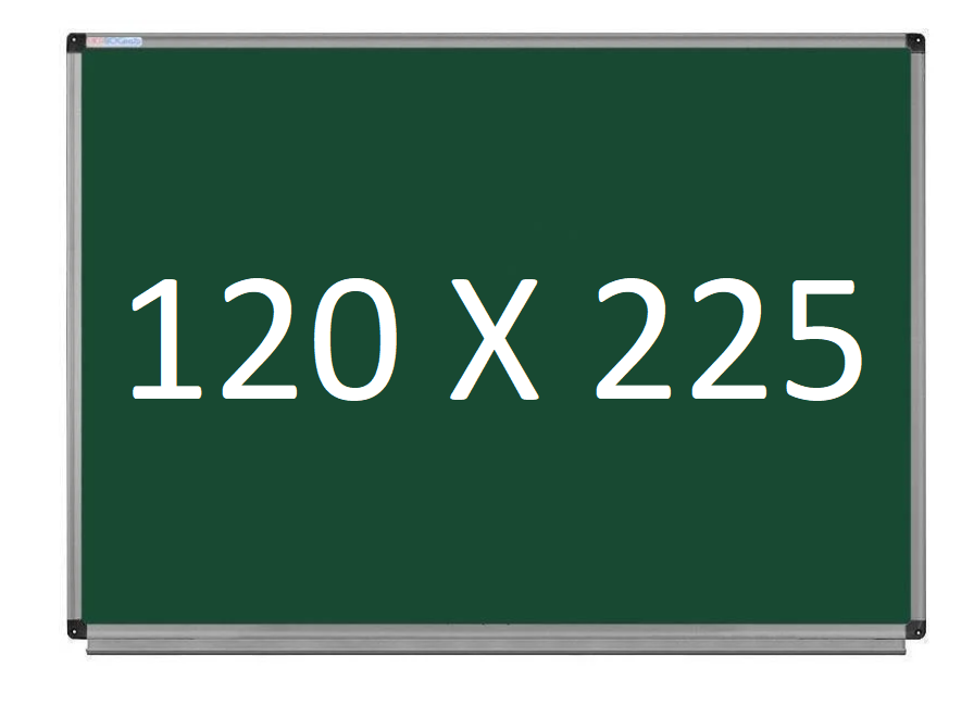 Шкільна дошка магнітно-мелова в алюмінієвій рамі 120х225 см UkrBoards. Шкільні дошки мелові