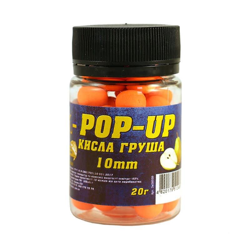 Бойли 3k Baits Pop-Up 10мм 20г Кисла груша