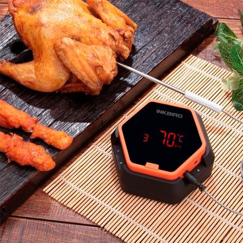 Термометр кулінарний Bluetooth для гриля INKBIRD IBT-6XS, 4 датчика, фото 1