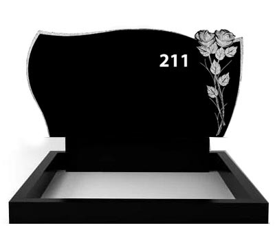 Пам'ятник на двох із граніту No211