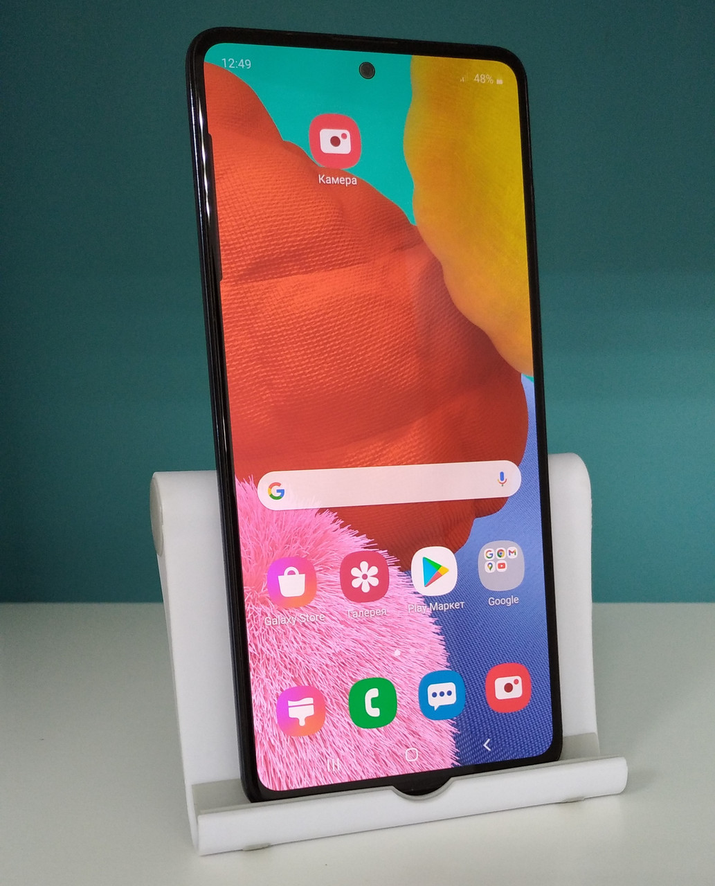 БУ Смартфон Samsung Galaxy A51 4/128GB (SM-A515F) чорний