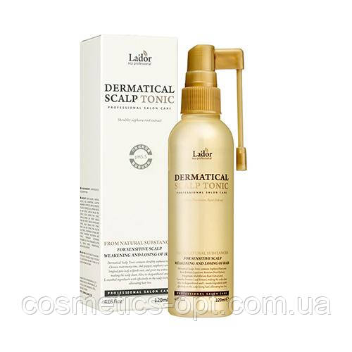Оздоровлюючий тонік проти випадіння волосся Lador Dermatical Scalp Tonic, 120 ml