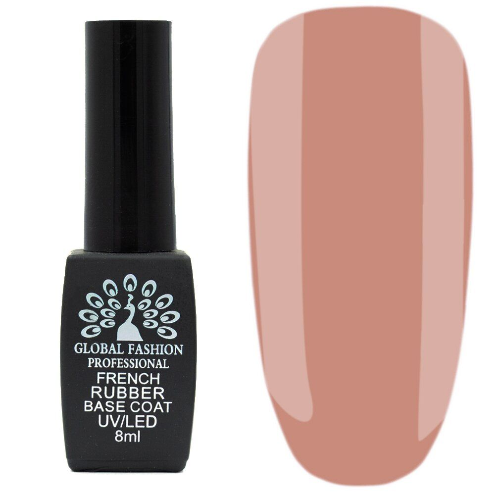 База для гель-лаку Global Fashion 8 мл French Rubber Base Coat No 03
