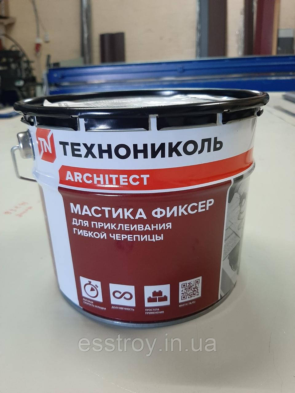 Мастика для гнучкої черепиці Фіксер 3,6 кг