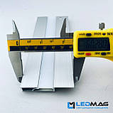 Плінтус для світлодіодної стрічки 60х10 мм 2,5 метра. Плінтус під світлодіодну стрічку, фото 6