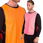 Манишка для футболу двостороння чоловіча з гумкою CO-0792 (PL, р-р 68х43 см, кольору в асортименті), фото 9