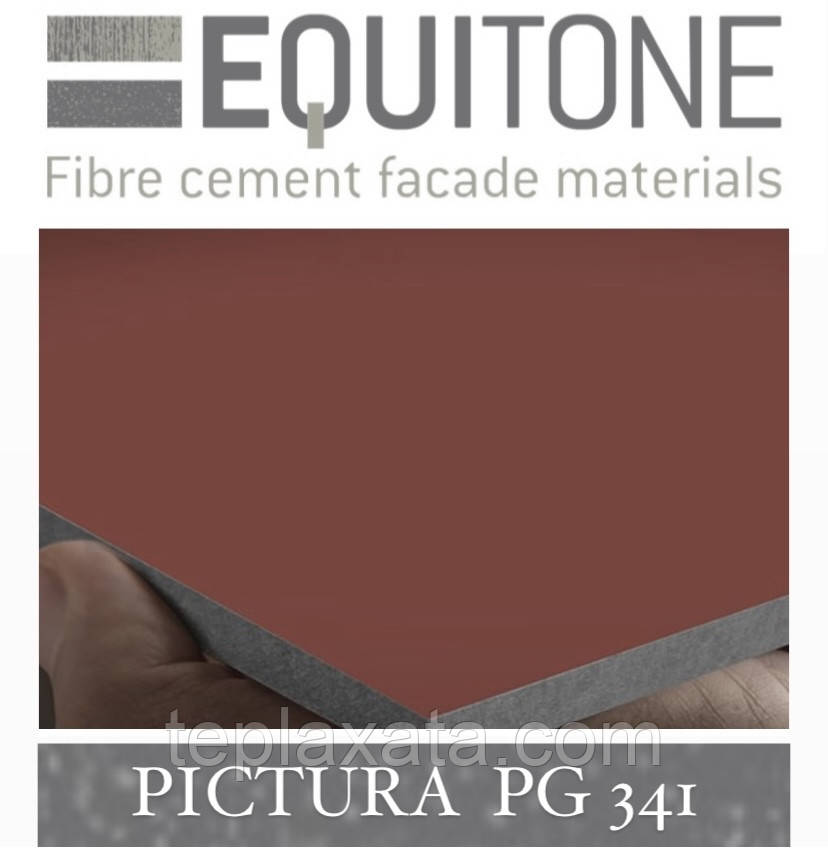 EQUITONE PICTURA (PG-341) 2530х1280х8 мм Фіброцементна фасадна панель ЕКВІТОН