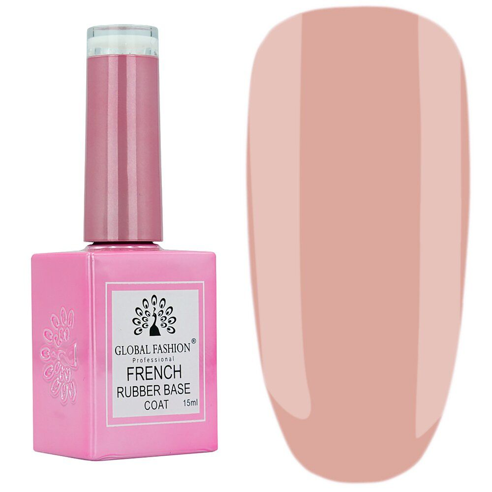 База для гель-лаку Global Fashion 15 мл French Rubber Base No 03