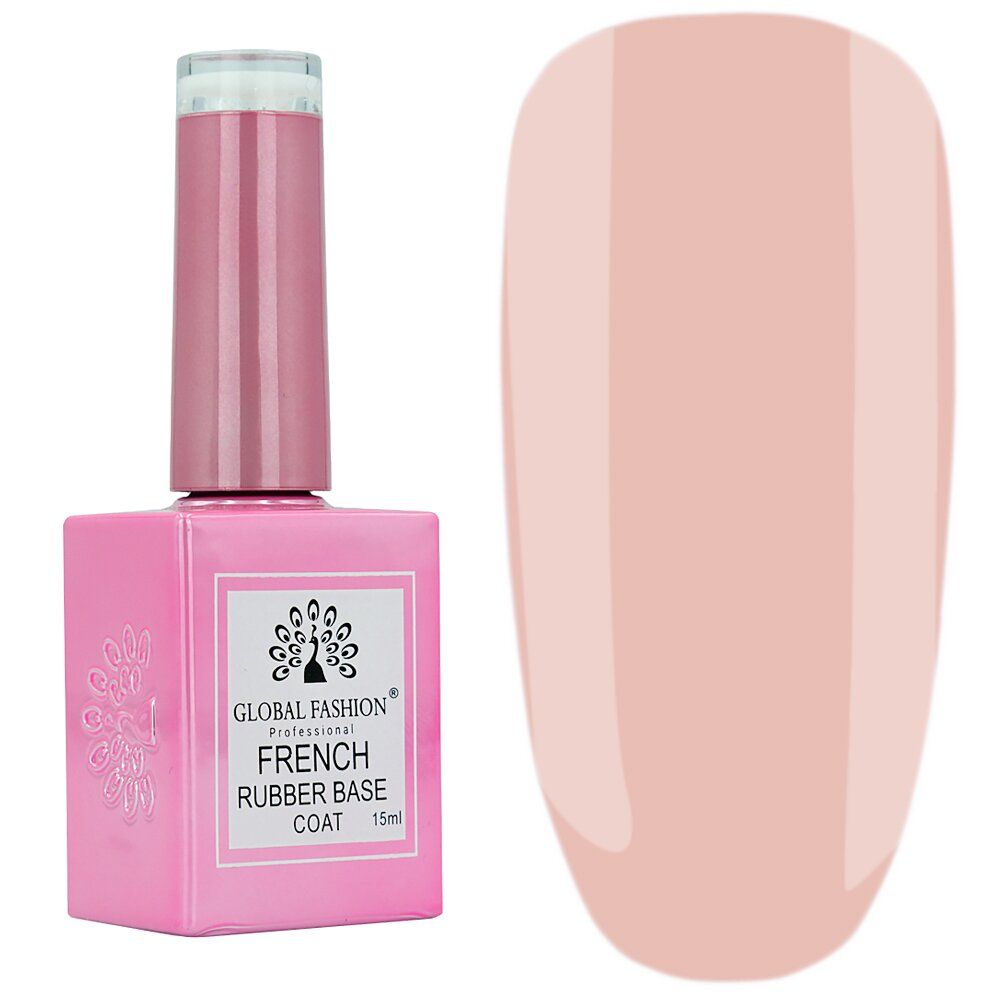 База для гель-лаку Global Fashion 15 мл French Rubber Base No 09