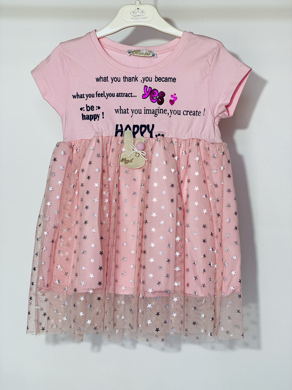 Сукня для дівчинки Benini 8154 104 см Рожевий