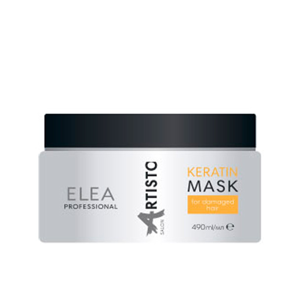 Відновлююча маска для пошкодженого волосся Elea Professional Artisto Salon Keratin Mask 490 мл
