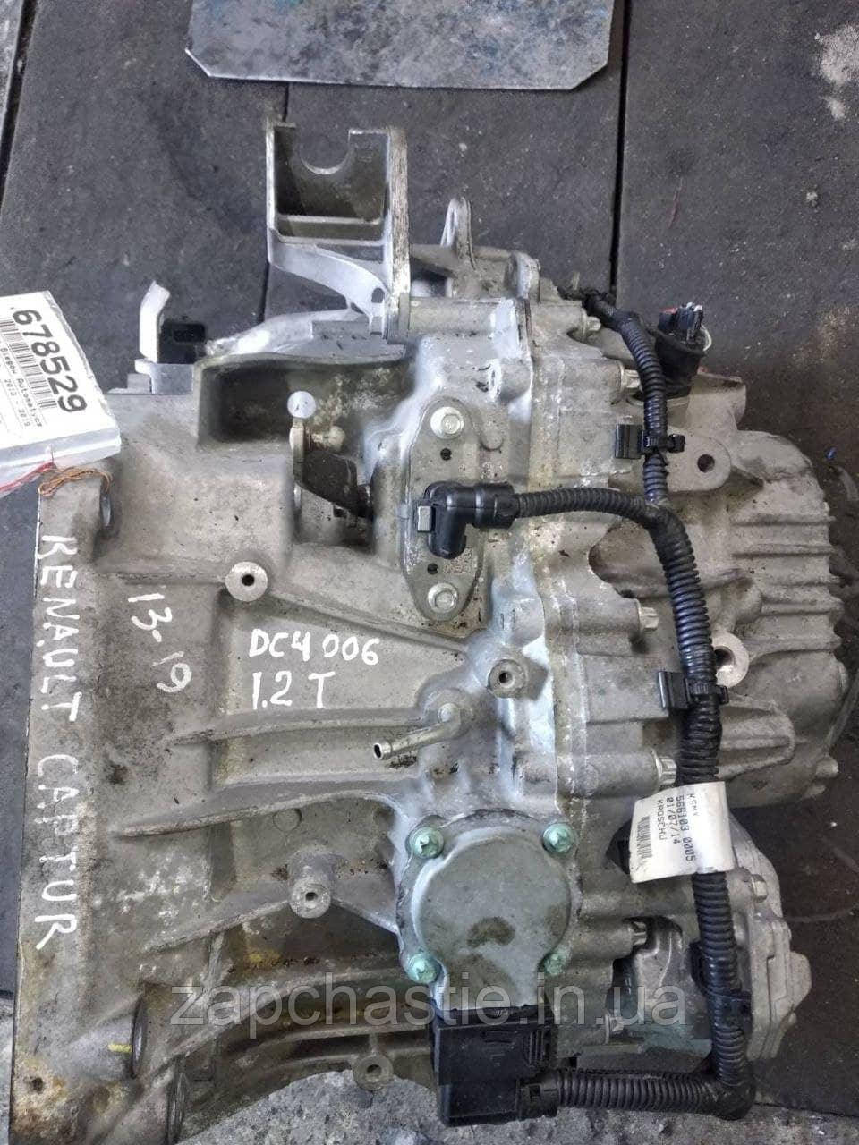 АКПП Рено Каптур 1.2 tce  DC4006