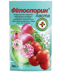 Біофунгіцид Фітоспорин паста 200 г Швидка Допомога