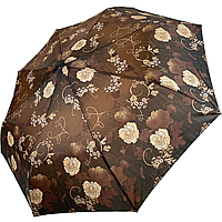Женский полуавтоматический зонт SL на 8 спиц с цветочным принтом, 0310Е-5