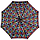 Жіноча напівавтоматична парасолька SL на 8 спиць із квітковим принтом, 0310Е-7, фото 3