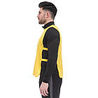 Манишка для футболу чоловіча з гумкою (сітка) CO-1676 (PL, р-р L-68x43+20 см, кольору в асортименті), фото 8