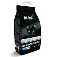 Бентонітовий наповнювач AnimAll для котів, дрібна фракція, 5 кг