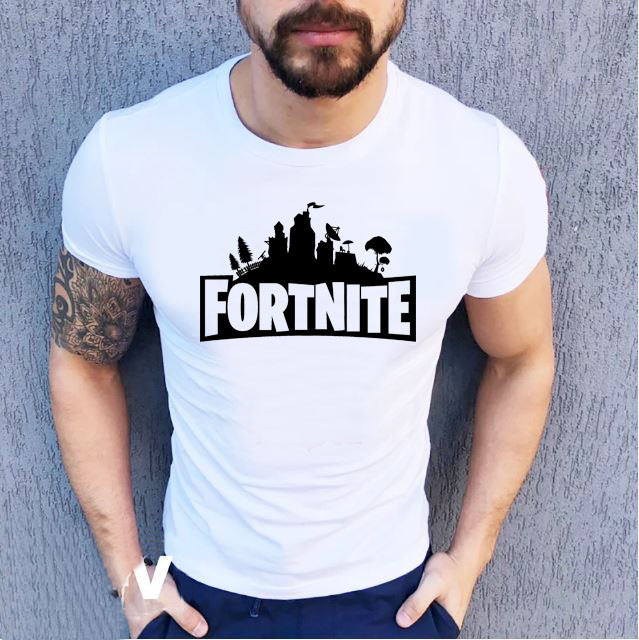 Чоловіча футболка з принтом Fortnite, фото 1