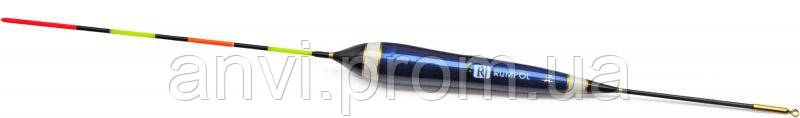 Поплавець бальзовий світний Rumpol на батарейці — Синій 25 см, 3 грами