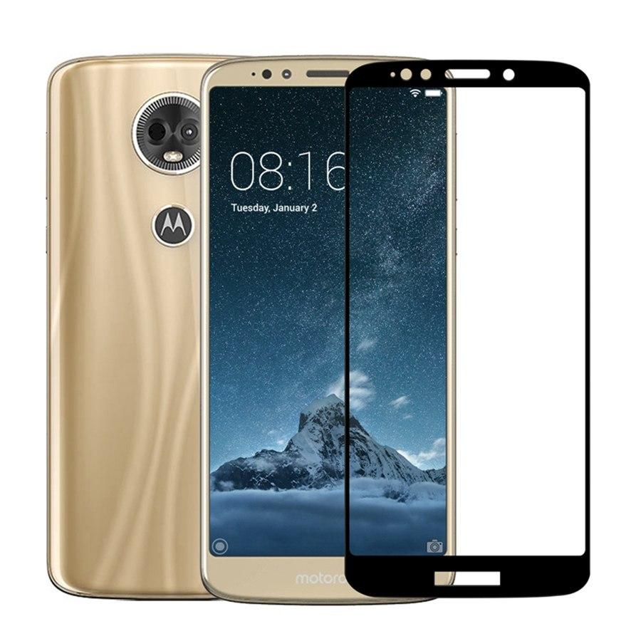 Захисне скло Motorola Moto E5 Plus / XT1924-1 Full cover чорний 0,26 мм в упаковці