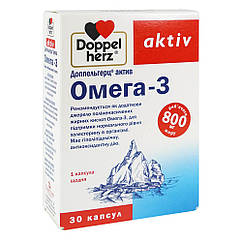 Омега-3, 30 капсул, Doppelherz
