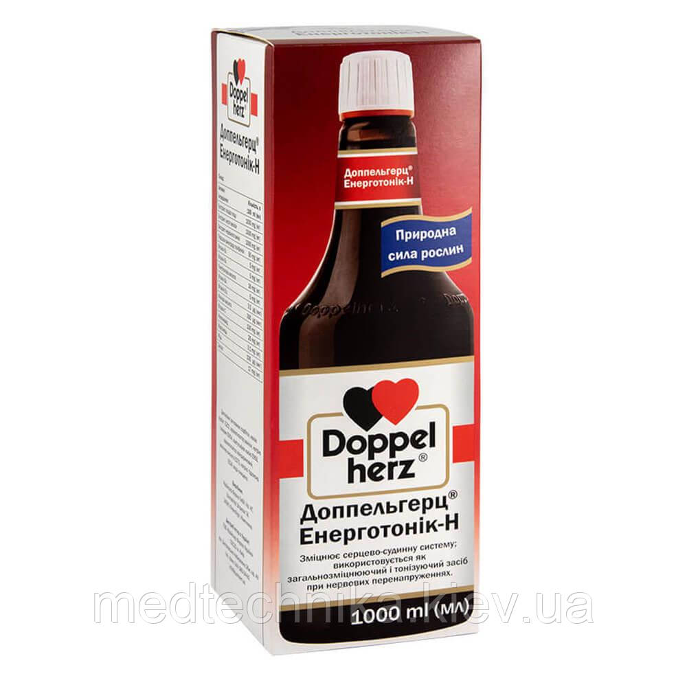 Доппельгерц Енерготонік-Н, 1000 мл, Doppelherz, фото 1