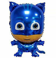 Фольгована кулька велика фігура Герой у масці синій Коннор (Кетбой) 44,5х68см Китай