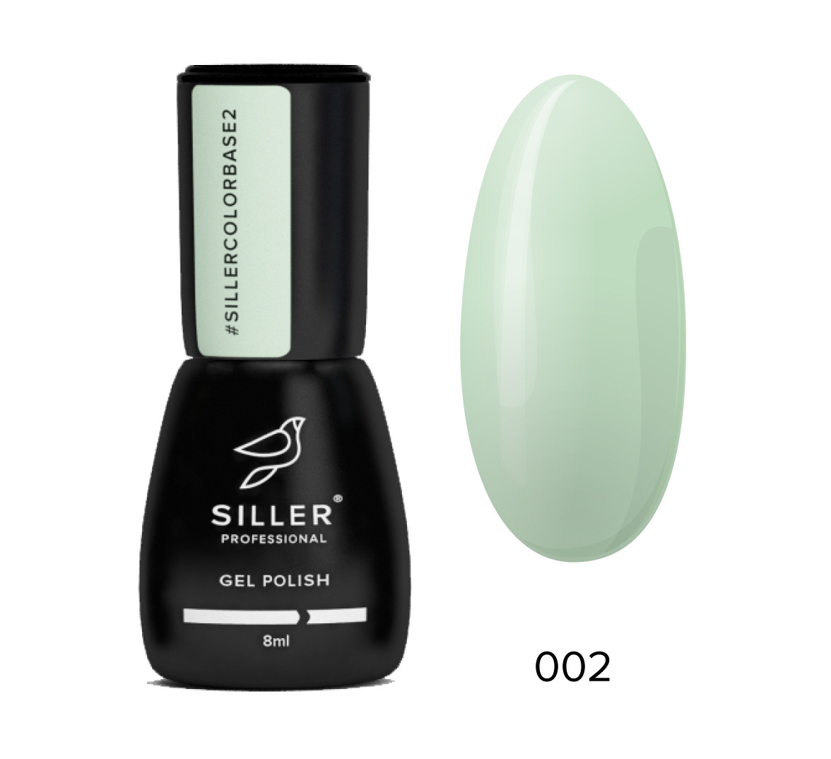 База для нігтів Siller Color Base камуфлювальна кольорова No 2 (8 мл)