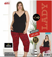 Комплект жіночий Майка-бриджі 10552 Lady Lingerie 56