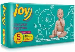 Трусики-підгузки Joy Run & Fun 5 (11-15 кг), 40 шт