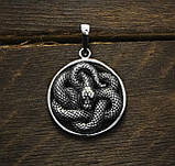 Кулон срібний Змія, фото 2