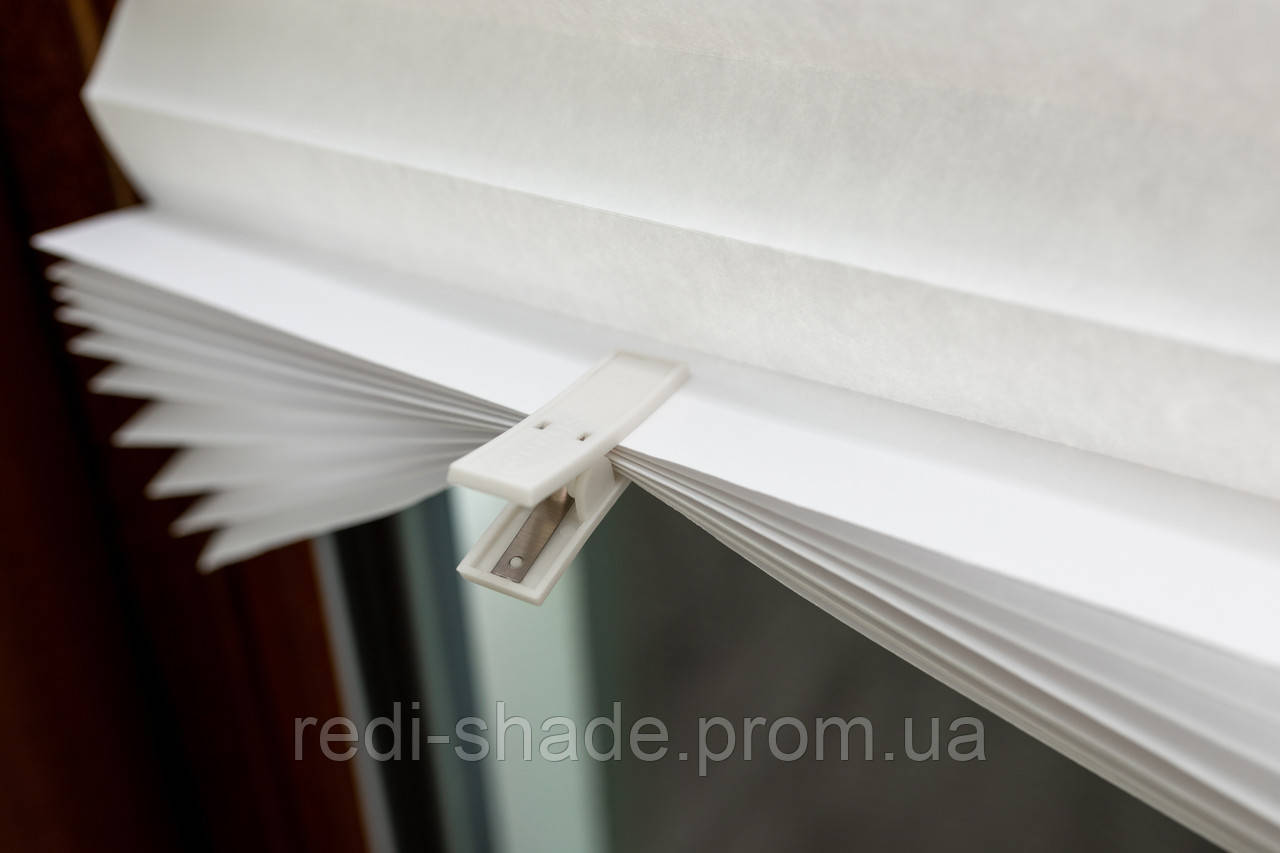 Штори-плісе Redi Shade Light Filtering Original 91x182 см Білі