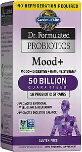 Garden of Life Dr. Formulated Probiotics Mood+ 50 Billion 60 капсул