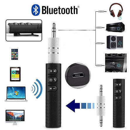 Wireless Receiver BT450 Bluetooth адаптер перехідник BT-450 для передачі аудіо Блютуз ресивер, фото 2