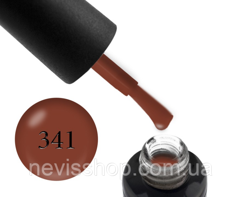 Гель-лак для нігтів Oxxxi Professional 341 карамельно-терракотовий, 10 мл