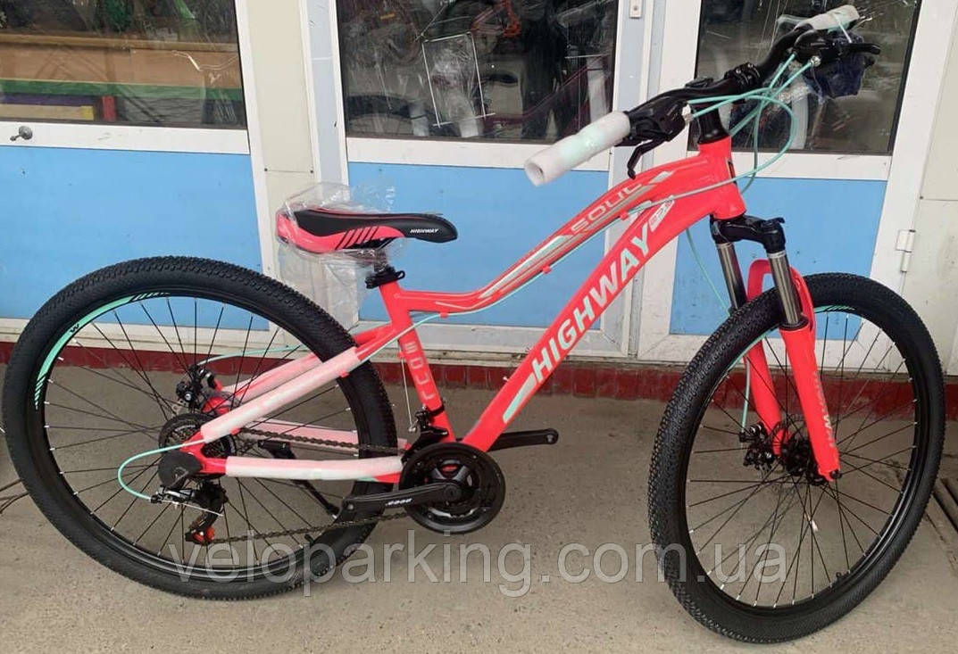 Гірський алюмінієвий 27.5 Mbike Soul велосипед дамський (2021) Lock/out
