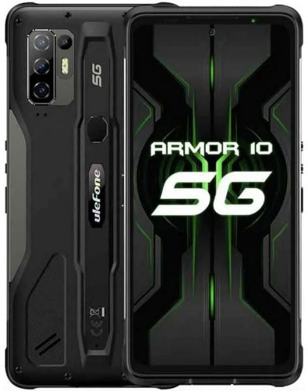Захищений смартфон Ulefone Armor 10 5G 8/128GB Black (Global) протиударний водонепроникний телефон