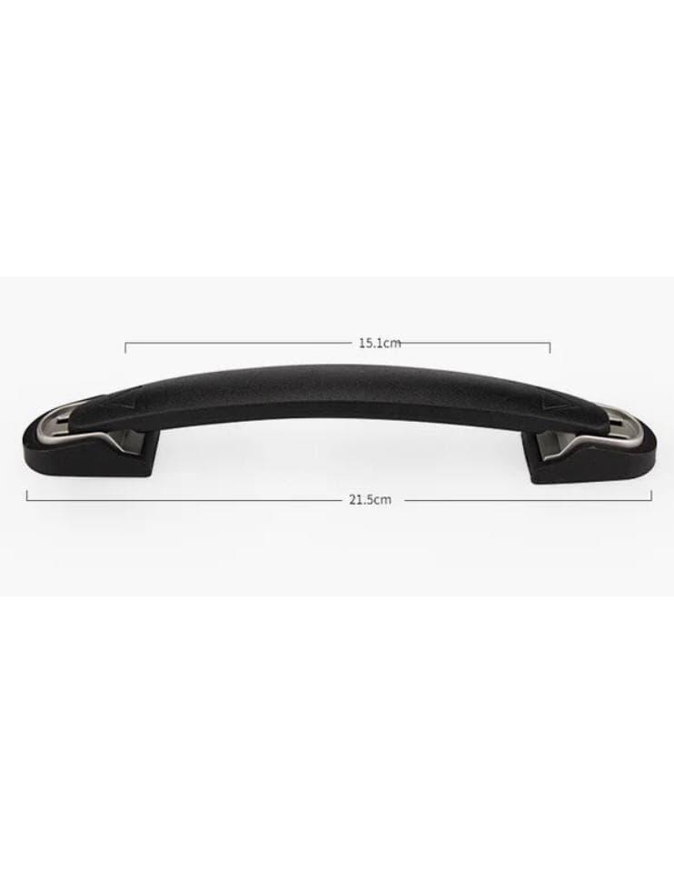 Ручка для валізи/ каучук/ метал/довжина 21.5 см, фото 1